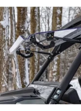 SuperATV 4RMAX Scratch Resistant Flip Windshield Yamaha Wolverine 2021+                                     - FWS-Y-RMAX4-70 - Image 5