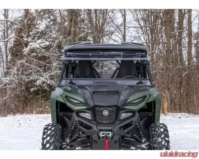 SuperATV 4RMAX Scratch Resistant Flip Windshield Yamaha Wolverine 2021+ - FWS-Y-RMAX4-70