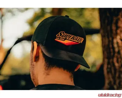 SuperATV 15th Anniversary Black Trucker Hat - HAT-12B