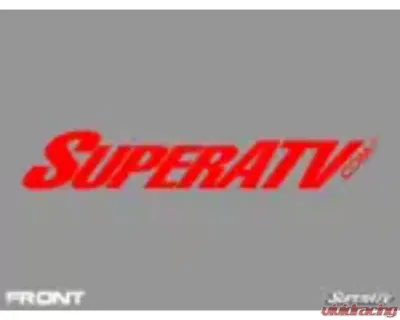 SuperATV Grey and Red Trucker Hat - HAT-14