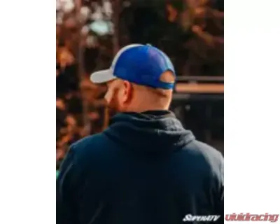 SuperATV Grey and Blue Trucker Hat - HAT-15