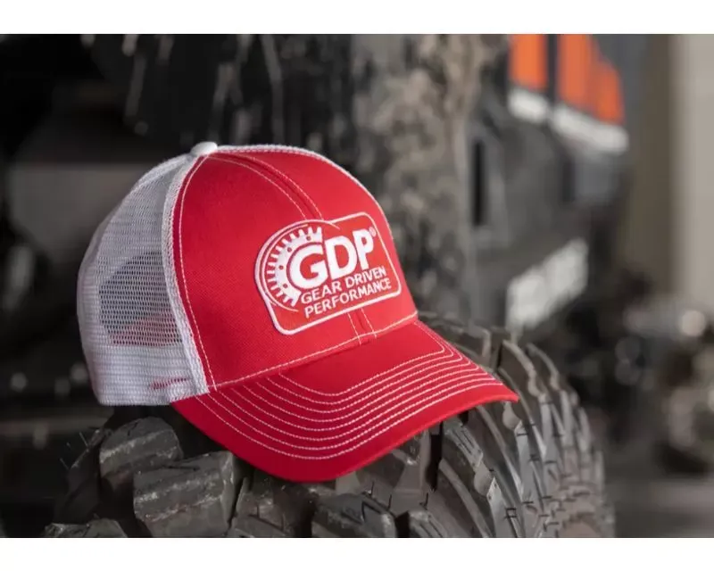 SuperATV Red | White GDP Trucker Hat - HAT-20-RW