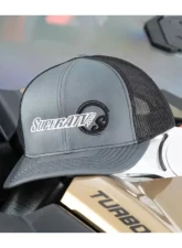 SuperATV Graphite | Black Logo Trucker Hat                                     - HAT-21-BG - Image 4