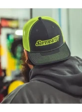 SuperATV Green and Grey Trucker Hat                                     - HAT-5 - Image 4