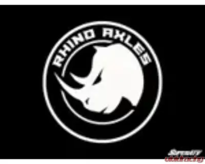 SuperATV Black and White Rhino Axles Trucker Hat - HAT-6