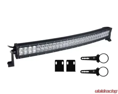 SuperATV 30" Spot | Flood Curved LED Light Bar w/ 1.75" Cage Mount - LB3-30C-ACC-7