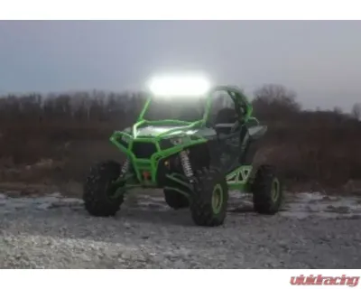 SuperATV 30" Spot | Flood Curved LED Light Bar w/ 1.75" Cage Mount - LB3-30C-ACC-7