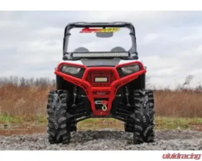 SuperATV 30" Spot | Flood Curved LED Light Bar w/ Mount Flush to Hood - LB3-30C-ACC-9