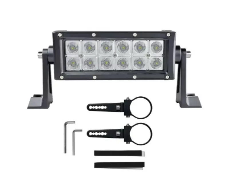 SuperATV 6" Spot | Flood LED Light Bar w/ 1.75" Cage Mount - LB3-6-ATC-1.75-K