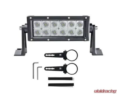 SuperATV 6" Spot | Flood LED Light Bar w/ 1.875" Cage Mount - LB3-6-ATC-1.875-K