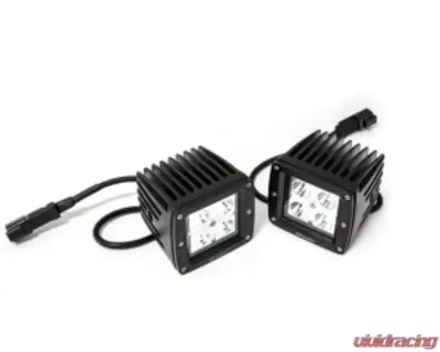 SuperATV 3" Led Cube Lights w/ Formed Cage Mount - LB3-CL-13