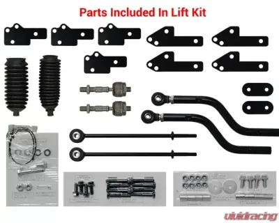 SuperATV  2" Lift Kit for 2 Seater Polaris Ranger 2009-2014 - LK-P-RAN10-02