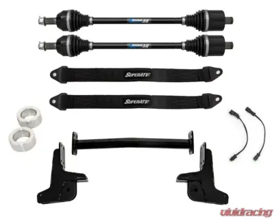 SuperATV 3" Lift Kit w/ Dynamix Shock Type Polaris RZR XP 1000 2017+ - LK-P-RZR1K-3-001