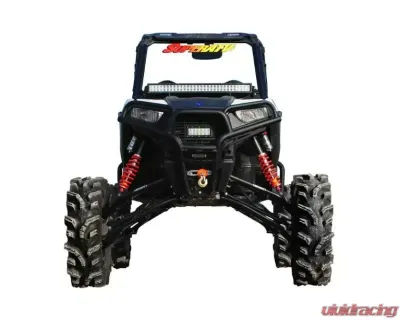 SuperATV 7-10" Red Lift Kit w/ X300 Axles Polaris RZR 900 2015-2020 - LK-P-RZR900-HC-SBJ-7-10-R3-03