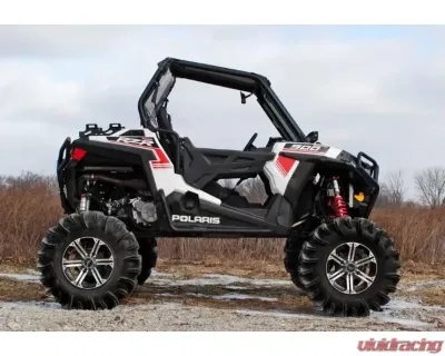 SuperATV 7-10" Red Lift Kit w/ X300 Axles Polaris RZR 900 2015-2020 - LK-P-RZR900-HC-SBJ-7-10-R3-03