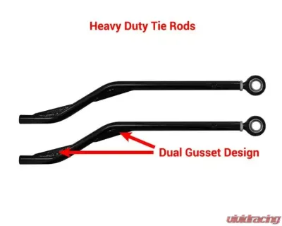 SuperATV 7-10" Red Lift Kit w/ X300 Axles Polaris RZR 900 2015-2020 - LK-P-RZR900-HC-SBJ-7-10-R3-03