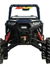 SuperATV 7-10" Red Lift Kit w/ Piggyback Shocks & Rhino 2.0 Axles Polaris RZR 900 2015-2020                                     - LK-P-RZR900-HC-SBJ-7-10-PS-R2-03 - Image 8
