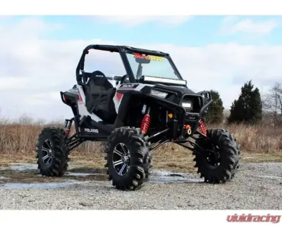 SuperATV 7-10" Red Lift Kit w/ Piggyback Shocks & Rhino 2.0 Axles Polaris RZR 900 2015-2020 - LK-P-RZR900-HC-SBJ-7-10-PS-R2-03