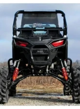 SuperATV 7-10" Red Lift Kit w/ Piggyback Shocks & Rhino 2.0 Axles Polaris RZR 900 2015-2020                                     - LK-P-RZR900-HC-SBJ-7-10-PS-R2-03 - Image 4