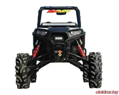 SuperATV 7-10" Black Lift Kit w/ Piggyback Shocks & X300 Axles Polaris RZR 900 2015-2020 - LK-P-RZR900-HC-SBJ-7-10-PS-R3-02