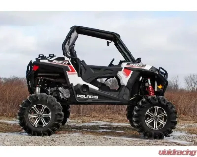 SuperATV 7-10" Black Lift Kit w/ Piggyback Shocks & X300 Axles Polaris RZR 900 2015-2020 - LK-P-RZR900-HC-SBJ-7-10-PS-R3-02