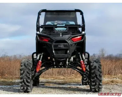 SuperATV 7-10" Black Lift Kit w/ Piggyback Shocks & X300 Axles Polaris RZR 900 2015-2020 - LK-P-RZR900-HC-SBJ-7-10-PS-R3-02