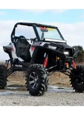 SuperATV 7-10" Red Lift Kit w/ Piggyback Shocks & X300 Axles Polaris RZR 900 2015-2020                                     - LK-P-RZR900-HC-SBJ-7-10-PS-R3-03 - Image 2