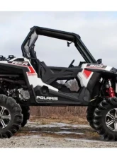 SuperATV 7-10" Red Lift Kit w/ Piggyback Shocks & X300 Axles Polaris RZR 900 2015-2020                                     - LK-P-RZR900-HC-SBJ-7-10-PS-R3-03 - Image 3