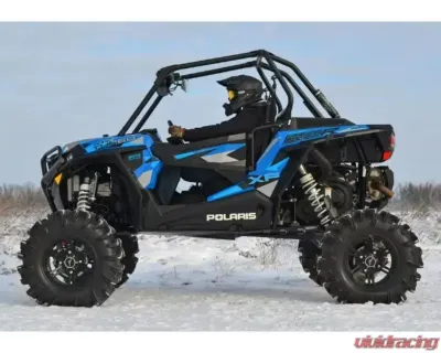 SuperATV 10" Black Lift Kit w/ Rhino 2.0 Axles Polaris RZR XP Turbo 2016+ - LK-P-RZRXPT-10-001-R2-02