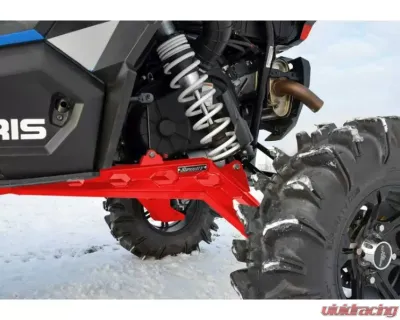 SuperATV 10" Red Lift Kit w/ Rhino 2.0 Axles Polaris RZR XP Turbo 2016+ - LK-P-RZRXPT-10-001-R2-03
