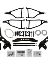SuperATV 7-10" Black Lift Kit w/ Rhino 2.0 Axles HighLifter Edition Polaris RZR XP 1000 2017+                                     - LK-P-RZRXPT-CHC-SBJ-7-10-HL-R2-02 - Image 5