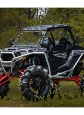 SuperATV 7-10" Red Lift Kit w/ Rhino 2.0 Axles HighLifter Edition Polaris RZR XP 1000 2017+                                     - LK-P-RZRXPT-CHC-SBJ-7-10-HL-R2-03 - Image 2