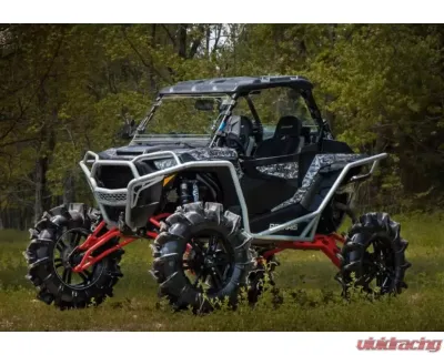 SuperATV 7-10" Red Lift Kit w/ Rhino 2.0 Axles HighLifter Edition Polaris RZR XP 1000 2017+ - LK-P-RZRXPT-CHC-SBJ-7-10-HL-R2-03