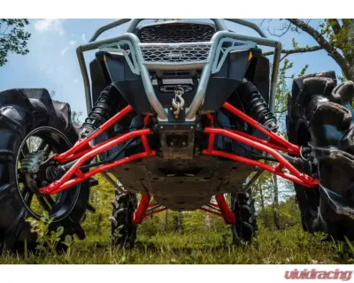 SuperATV 7-10" Red Lift Kit w/ Rhino 2.0 Axles HighLifter Edition Polaris RZR XP 1000 2017+ - LK-P-RZRXPT-CHC-SBJ-7-10-HL-R2-03