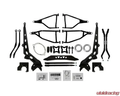SuperATV 7-10" Red Lift Kit w/ Rhino 2.0 Axles HighLifter Edition Polaris RZR XP 1000 2017+ - LK-P-RZRXPT-CHC-SBJ-7-10-HL-R2-03
