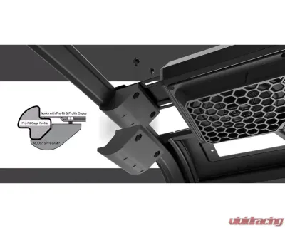 SuperATV 4-Speaker UTV Sound System for ProFit Style Clamp MTX Polaris MUDSYS41 - MUDSYS41-FC