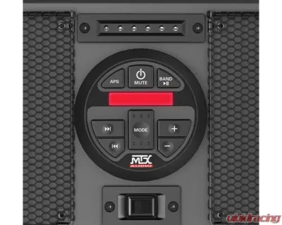 SuperATV 4-Speaker UTV Sound System for Standard Style Clamp MTX MUDSYS41 - MUDSYS41