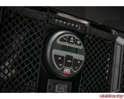 SuperATV 4-Speaker UTV Sound System for Standard Style Clamp MTX MUDSYS41 - MUDSYS41