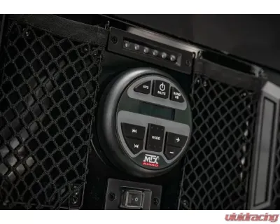 SuperATV 4-Speaker UTV Sound System for Extendable Style Clamp MTX MUDSYS46 Honda Pioneer 2016+ - MUDSYS46-EXT