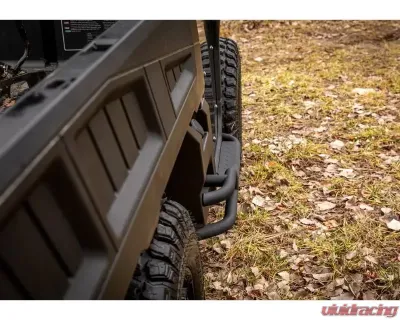 SuperATV Heavy Duty Nerf Bars Can-Am Defenders 2016+ - NB-CA-DEF-00