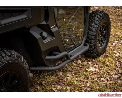 SuperATV Heavy Duty Nerf Bars Can-Am Defenders 2016+ - NB-CA-DEF-00