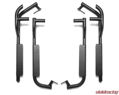 SuperATV Heavy Duty Nerf Bars Can-Am Defenders MAX 2017+ - NB-CA-DEFMAX-00