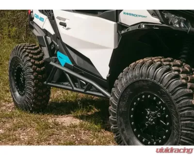 SuperATV Heavy Duty Nerf Bars Can-Am Maverick Trail 2018+ - NB-CA-T-00