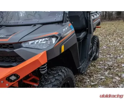 SuperATV Standard Heavy Duty Nerf Bar Polaris Ranger XP 1000 2018 - NB-P-RAN1K-00