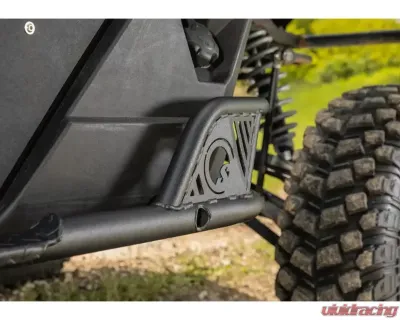 SuperATV Heavy Duty Nerf Bar Polaris Ranger 1000 Crew 2020+ - NB-P-RAN1K4-00