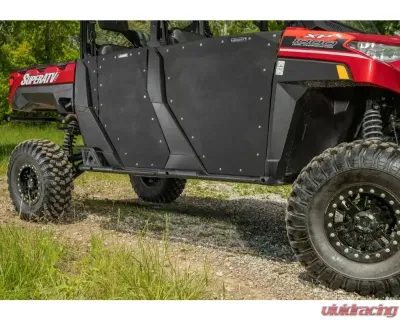 SuperATV Heavy Duty Nerf Bar Polaris Ranger 1000 Crew 2020+ - NB-P-RAN1K4-00