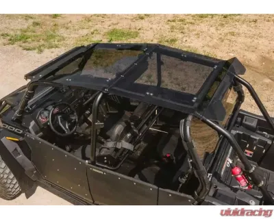 SuperATV Dark Tint Standard Polycarbonate Tinted Roof Polaris RZR 4 XP 1000 2014+ - ROOF-P-RZR1K4-002-71