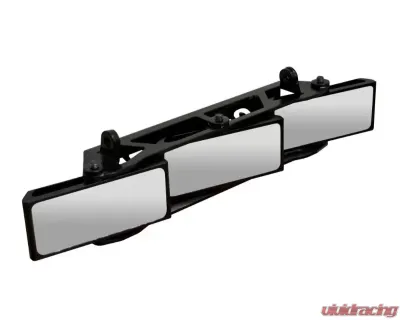 SuperATV 3 Panel Rear View Mirror w/ 1.75" Clamps - RVM-011-02