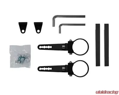 SuperATV 3 Panel Rear View Mirror w/ 1.75" Clamps - RVM-011-02