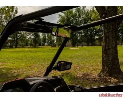 SuperATV 17" Curved Rear View Mirror w/ 1.75" Inch Clamp - RVM-014